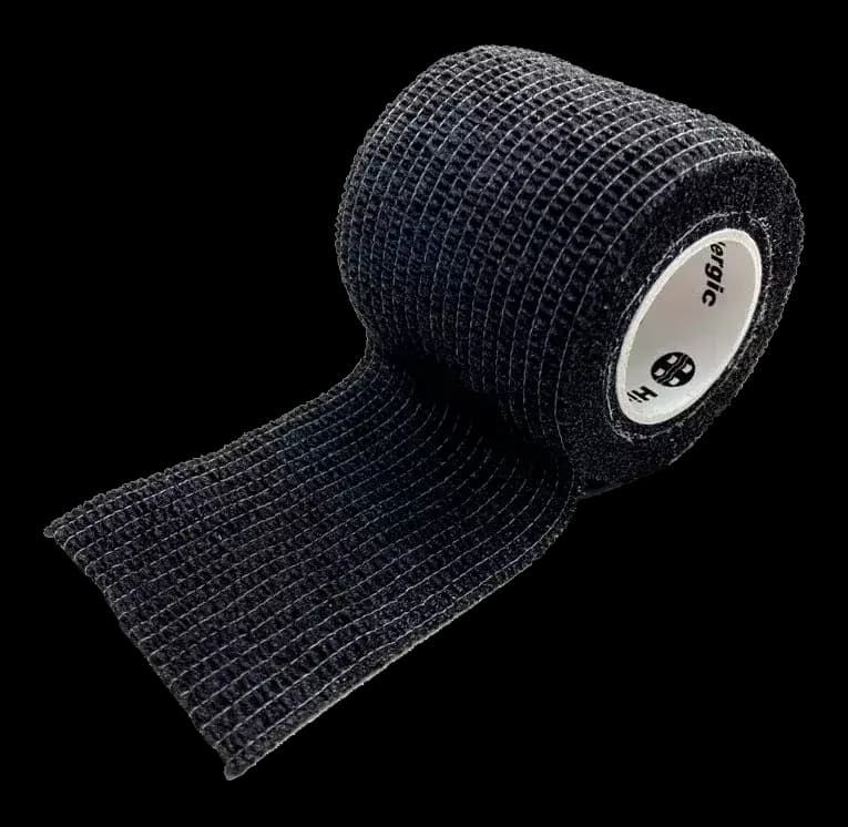 Cinta Flex Cubre Grip Tattoo Negra