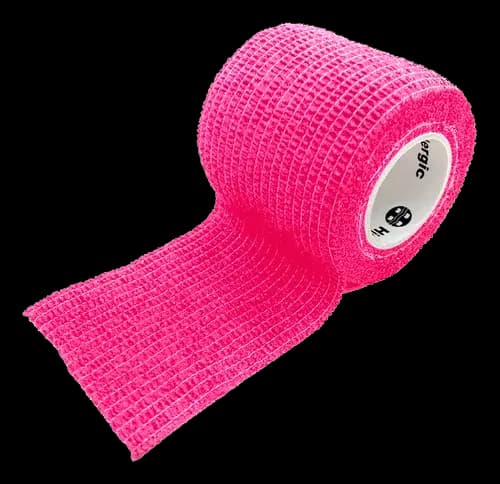 Cinta Flex Cubre Grip Tattoo Rosada