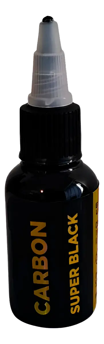 Tinta Carbon Super Black 1 Oz