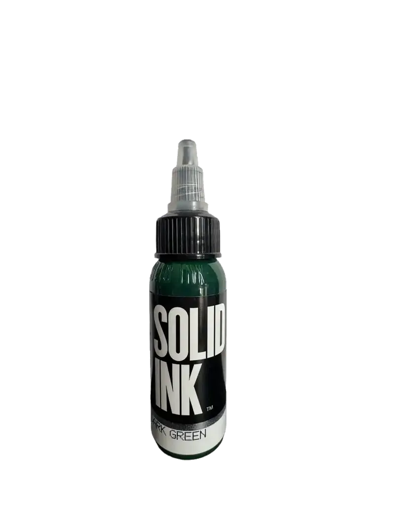 solid ink - dark green - 1 Oz