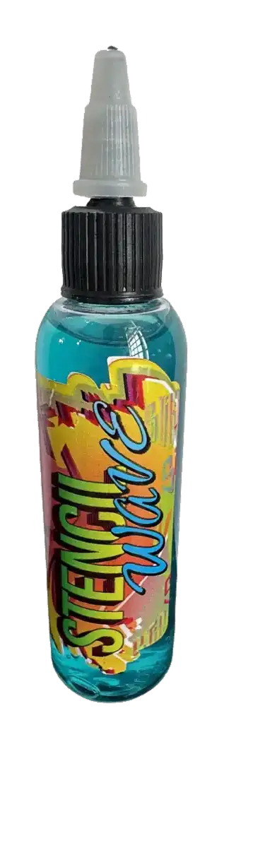 stencil wave - blue - 75ml