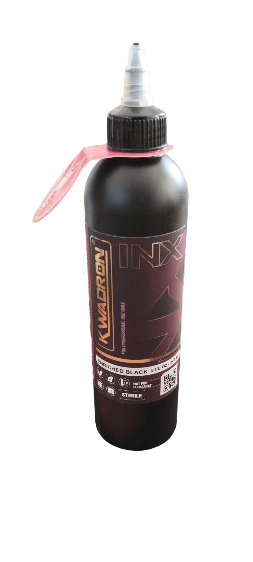 Tinta Carbon Kwadron Inx Enriched Black 8 Oz - 240ml