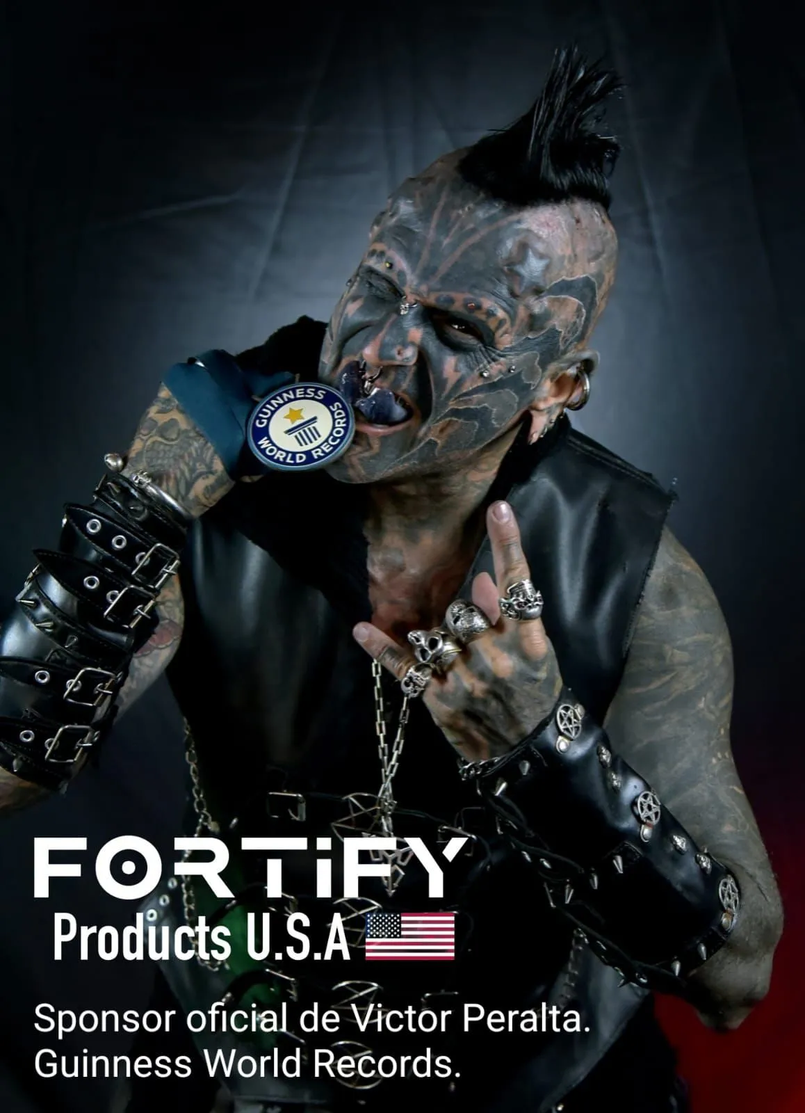 Victor Peralta en Universo Expo Tattoo 2025